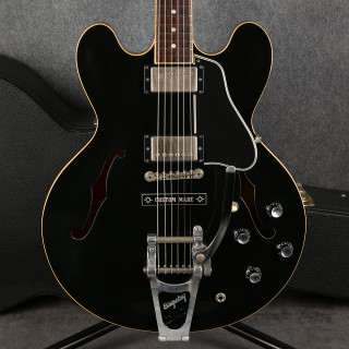 Gibson Memphis ES-335 Dot Fat Neck - 2005 - Antique Ebony - 2nd Hand